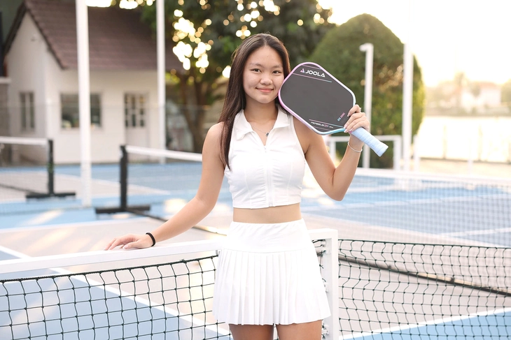 Dấn thân cùng pickleball ở tuổi 17 với niềm đam mê cháy bỏng